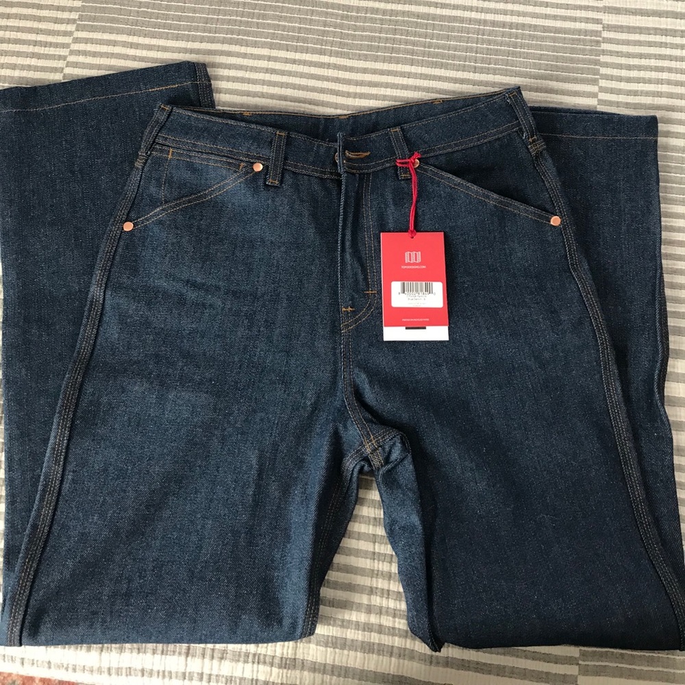 Topo Designs 5 Pocket Jeans size 8